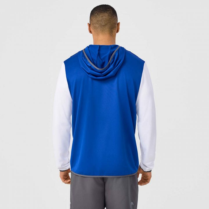 Head Club 25 Tech Hoodie Royal / White